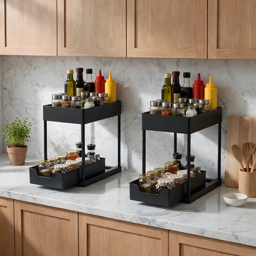2-Tier Pull-Out Organizer