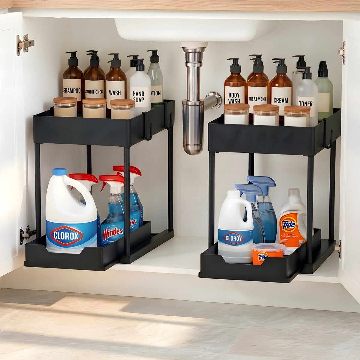 2-Tier Pull-Out Organizer